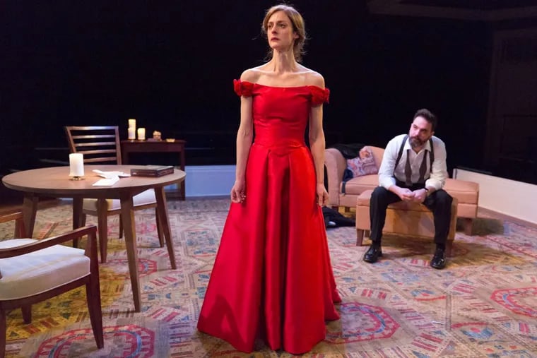 Katharine Powell as Nora and Cody Nickell as Torvald in “A Doll’s House,” through Feb. 25 at Arden Theatre Company.