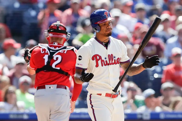 Nick Williams has struggled to find his way into the Phillies' lineup.