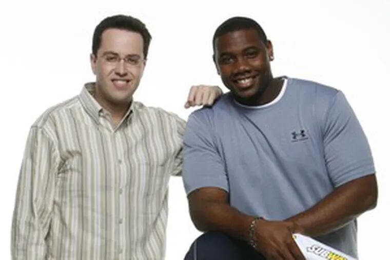 Ryan Howard is the latest pro athlete to sell sandwiches with Jared Fogle.