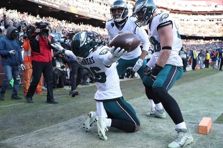 Versatile running backs who can contribute in both the run and pass game, like the Eagles' Miles Sanders, are valuable assets to an NFL offense.