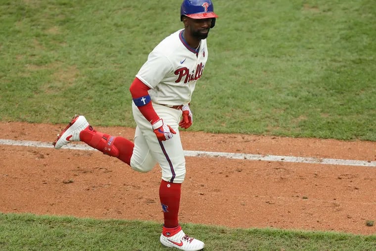 Without the benefit of the designated hitter in the National League this season, the Phillies will have to use Andrew McCutchen more often in left field.