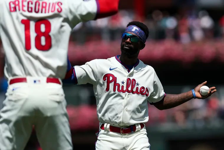 Phillies left fielder Andrew McCutchen is 4-for-39 with 16 strikeouts since returning from the injured list.