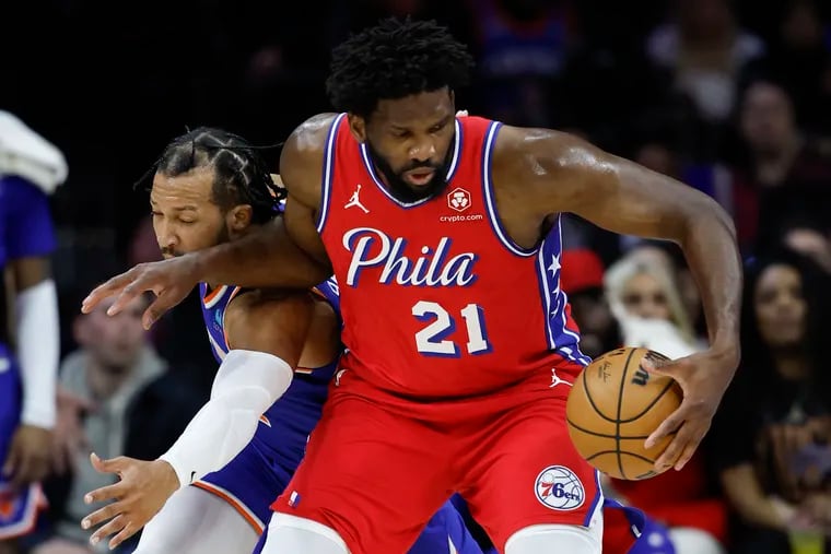 Sixers center Joel Embiid and Knicks guard Jalen Brunson will be the focal points of their first-round series.