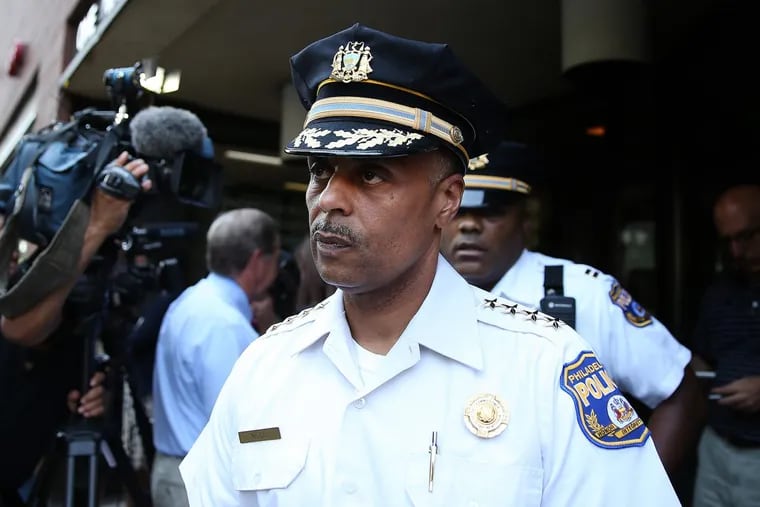 FILE / Over the weekend, Philadelphia Police Commissioner Richard Ross used Twitter to push back on remarks made by President Trump during a speech to a group of law enforcement officials in Long Island.
