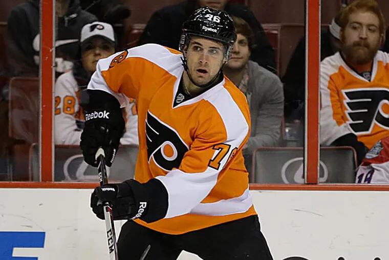 The Flyers' Chris VandeVelde. (Matt Slocum/AP)