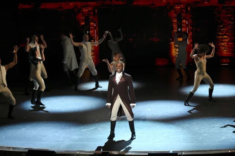 Leslie Odom Jr., who was raised in Philadelphia, won a Tony as best actor in a musical for "Hamilton."