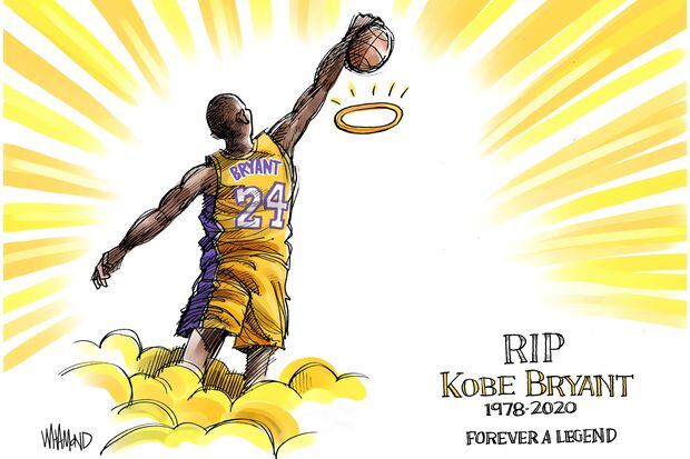 Cartoons: Kobe Bryant’s death, memorialized by artists around the world | Perspective