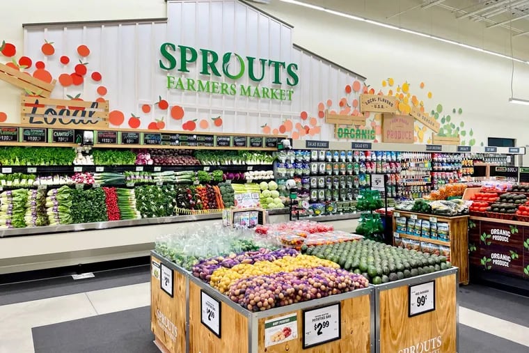 Sprouts will open two new stores in Philadelphia next year and additional stories in the region after that.