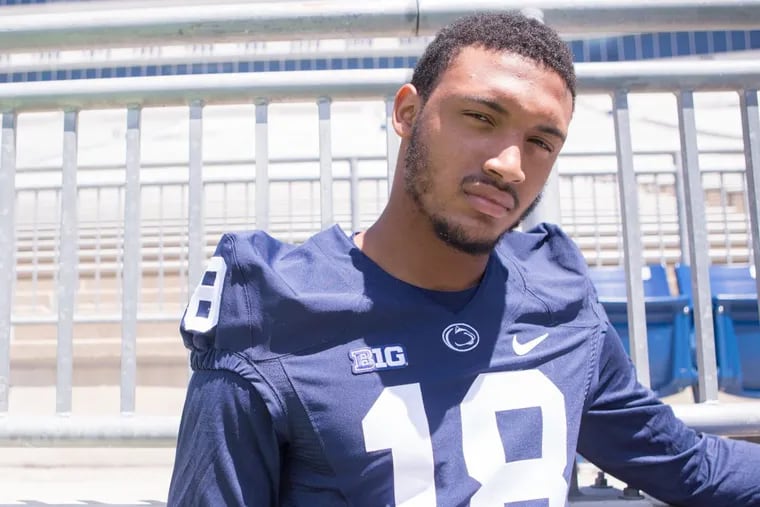 Penn State defensive end Shaka Toney had two sacks in the Nittany Lions’ win over Northwestern.