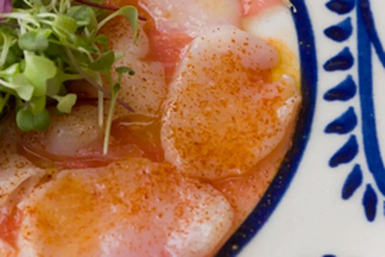 The scallop and watermelon seviche. The contrast of textures and flavors is subtle but memorable.