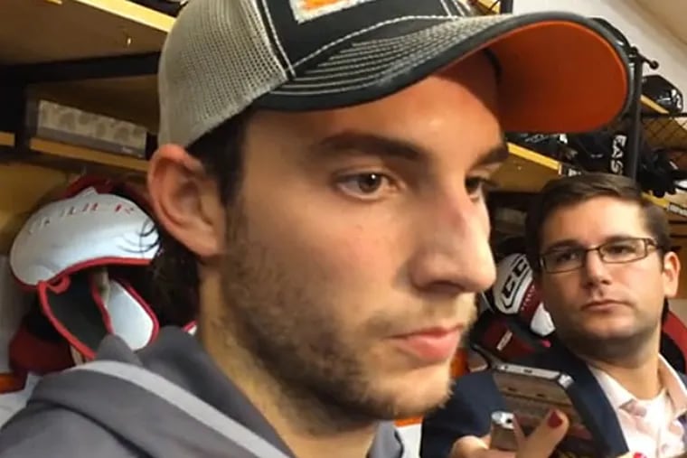 Shayne Gostisbehere, despite showing promise, was sent down to the AHL Lehigh Valley Phantoms.