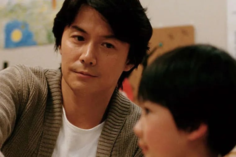 Masaharu Fukuyama, as Ryota Nonomiya (Father) and Keita Nonomiya as Keita Ninomiya in Hirozaku Kore-Eda’s LIKE FATHER, LIKE SON. (FUJI TELEVISION NETWORK, INC./AMUSE INC./GAGA CORPORATION)