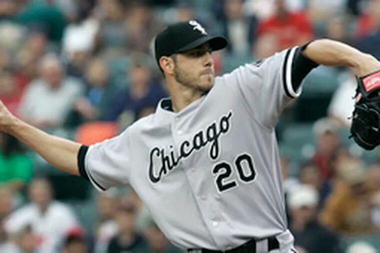 Source says White Sox starter Jon Garland is available.