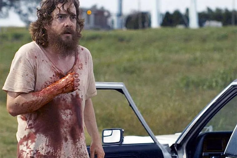 Actor Macon Blair , as the vengeance-seeking Dwight in &quot;Blue Ruin,&quot; is not your typical Hollywood avenger. (Radius-TWC)