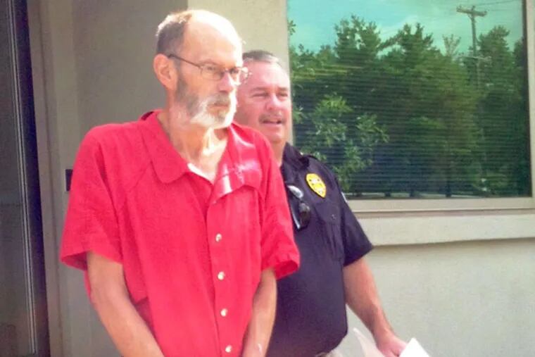 David St. Onge Sr., 54, was ordered to stand trial on Monday for allegedly killing his father and enlisting his son to help dump the body in rural Northeast Pennsylvania. (Carolyn Davis/Staff)