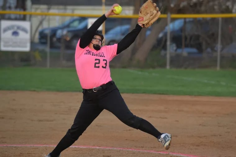 The Coatesville softball team topped West Chester Rustin, 10-2, on Monday. FILE PHOTO