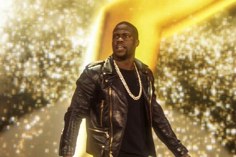 &quot;Kevin Hart: What Now?&quot; --  KEVIN HART follows up his 2013 hit stand-up concert movie &quot;Let Me Explain&quot;  outdoors in front of 50,000 people at Philadelphia&#039;s Lincoln Financial Field — marking the first time a comedian has ever performed to an at-capacity football stadium. Photo Credit: Universal Pictures