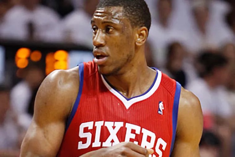The Sixers would have three days to match another team's offer to restricted free agent Thaddeus Young. (Wilfredo Lee/AP Photo)