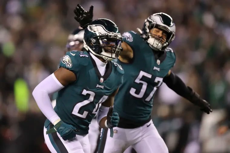 Eagles cornerback James Bradberry enters the offseason in line for a contract that includes a significant raise on his $7.25 million salary in 2022.