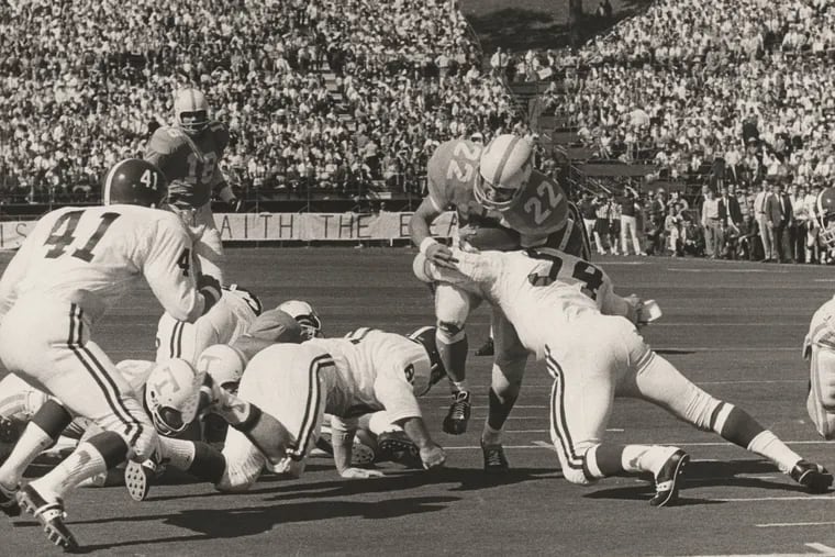 Richmond Flowers Jr., who went on to play safety for the Dallas Cowboys, scored Tennessee's only touchdown in the Volunteers' 10-9 victory over Alabama in 1968.