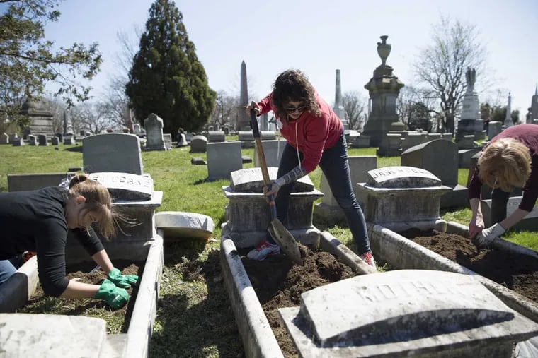 Help beautify the graves at Woodland Cemetery as a grave gardener