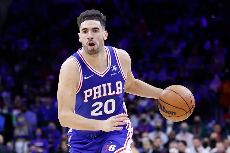 Sixers forward Georges Niang has been placed in COVID-19 health and safety protocols.
