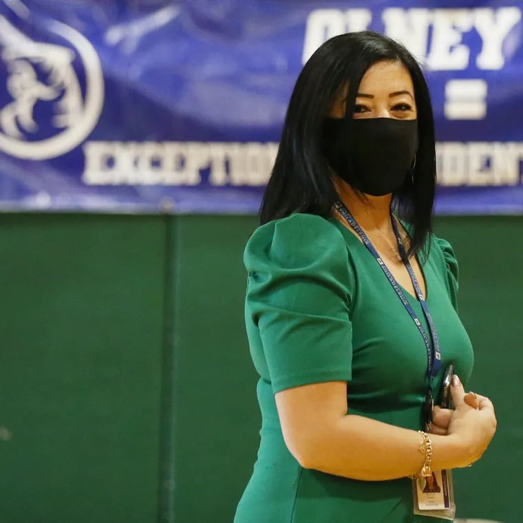 Evelyn Nuñez, the Philadelphia School District's associate superintendent of elementary schools, is shown in this 2021 file photo.