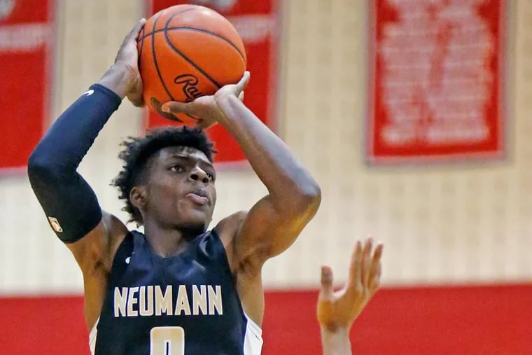 Chris Ings of Neumann-Goretti hopes  his best recruiting days are  ahead of him.