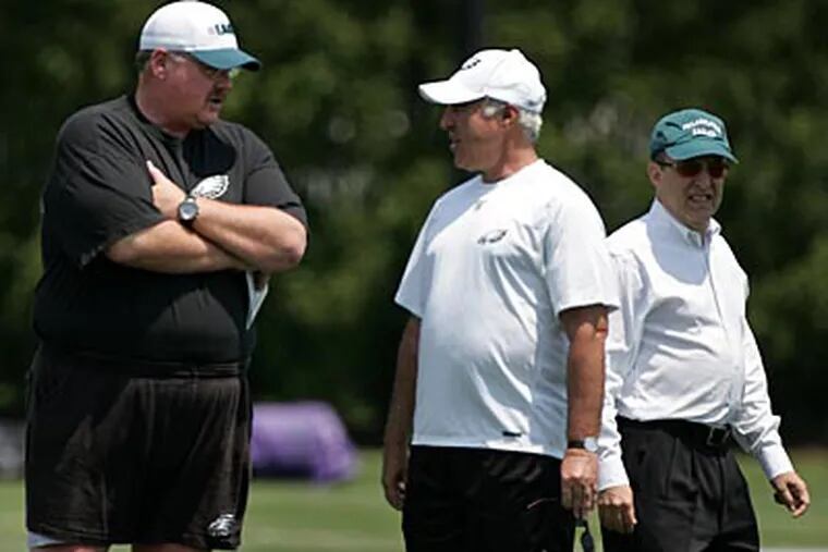 The Eagles have one of the NFL's highest-paid coaching staffs. (Eric Mencher/Staff file photo)