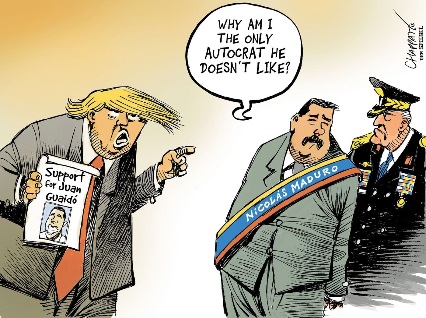 12 political cartoons that depict the political and humanitarian crisis in  Venezuela | Opinion