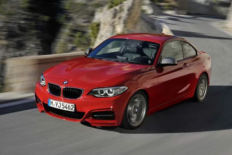 The BMW M235i coupe packs a big wallop into small package. (BMW/TNS)