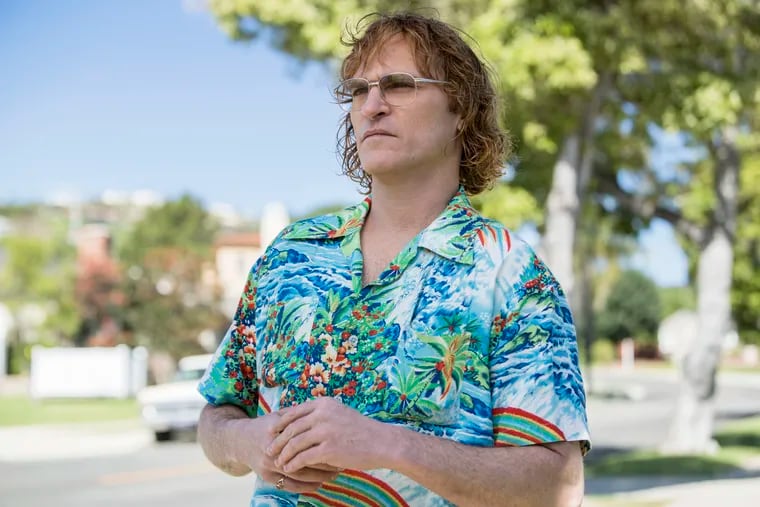 Joaquin Phoenix in a scene from 'Don't Worry, He Won't Get Far On Foot.