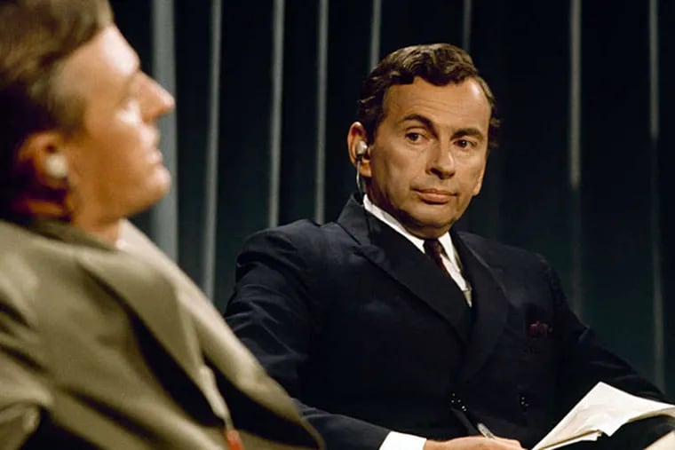 &quot;Best of Enemies&quot; features the heated debates of William F. Buckley Jr. (left) and Gore Vidal during coverage of the 1968 party conventions. (ABC)