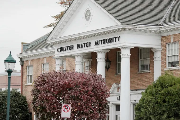 The Chester Water Authority headquarters in Chester, Pa.