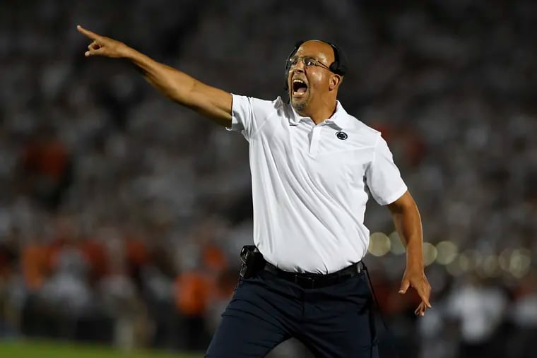 Penn State coach James Franklin knows there are some areas his team needs to improve on as it more Big Ten teams.