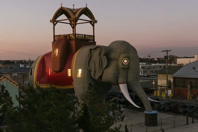 Margate's iconic Lucy the Elephant will be listed on Airbnb for the first time.