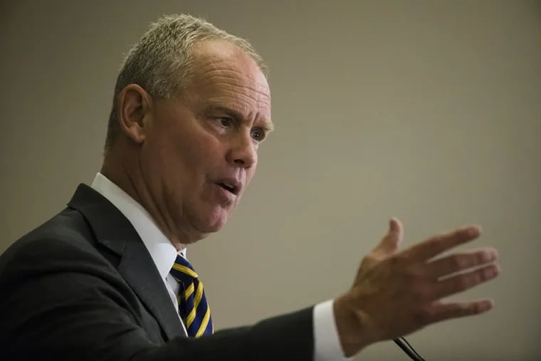 House Speaker Mike Turzai (R., Allegheny) is taking a political gamble that could set back budget negotiations for weeks,  if not months. (AP Photo/Matt Rourke)