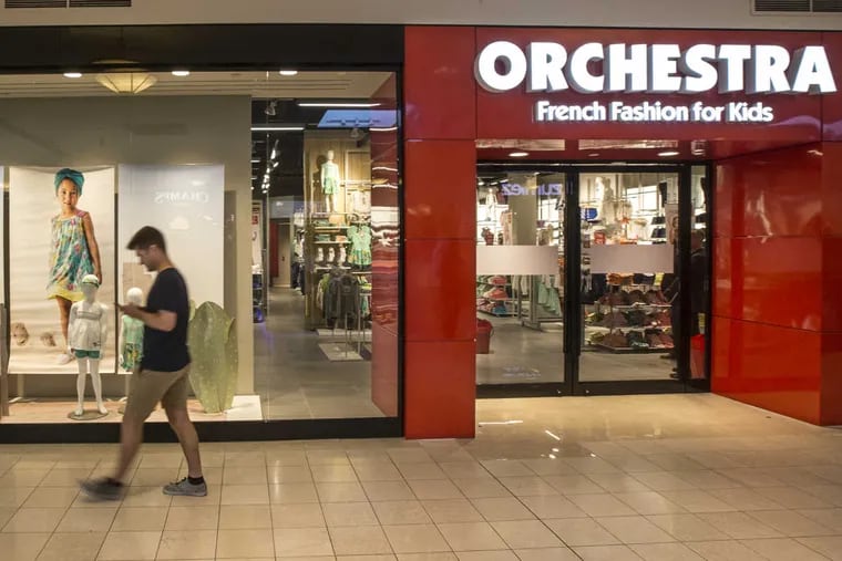 Orchestra, French Fashion for Kids, is opening its doors today at the King of Prussia Mall as the retailer's first brick and mortar store in the U.S.