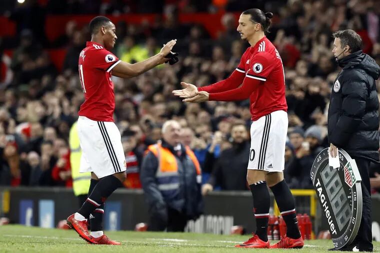 The English Premier League soccer game between Zlatan Ibrahimovic’s Manchester United and Watford will only be available for viewing in the United States through NBC Sports’ paid subscription streaming service.
