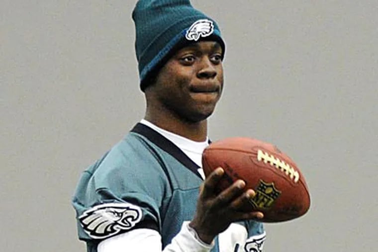 Jeremy Maclin is one of six wide receivers drafted by the Eagles since 2006. (Sharon Gekoski-Kimmel/Staff Photographer)