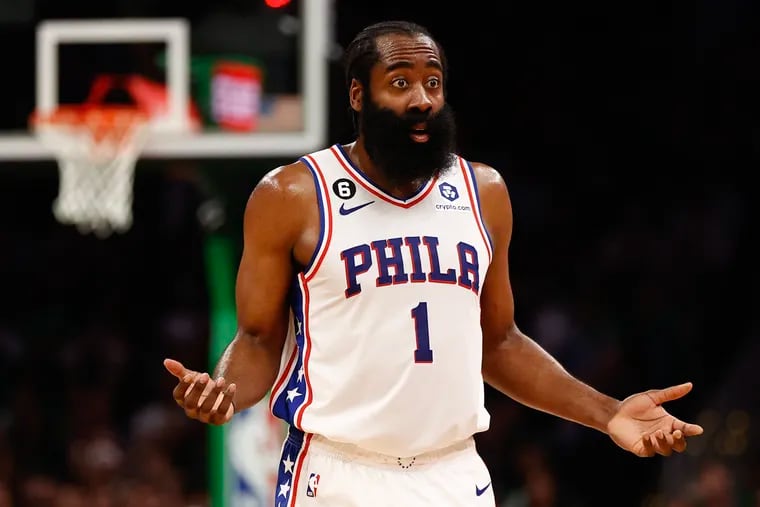 Sixers guard James Harden was not allowed on the plane to Milwaukee earlier this week. He should remain away from the team, Marcus Hayes writes.