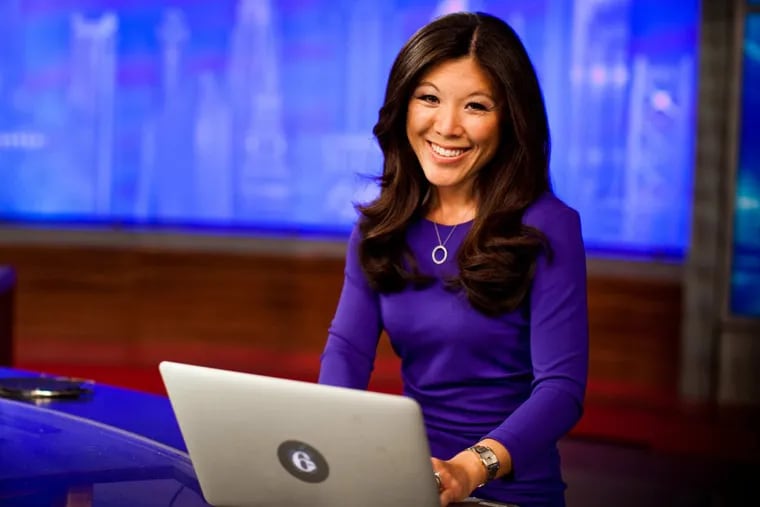 Nydia Han, coanchor of the 6ABC Sunday morning newscast, had strong words for a driver who yelled, “This is America,” after nearly striking her with a car.