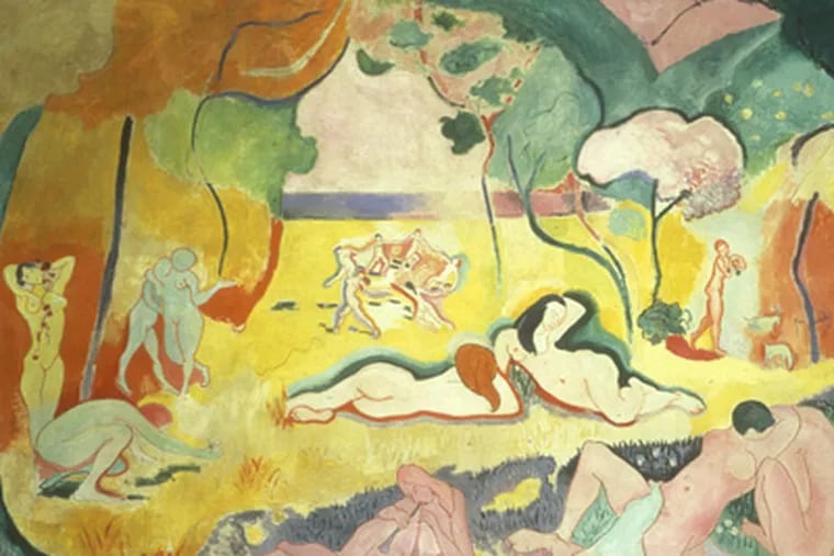 Henri Matisse's iconic painting Joy of Life.