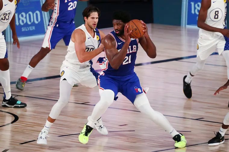 Joel Embiid pulled his weight Saturday night, but the Sixers' problems persist.