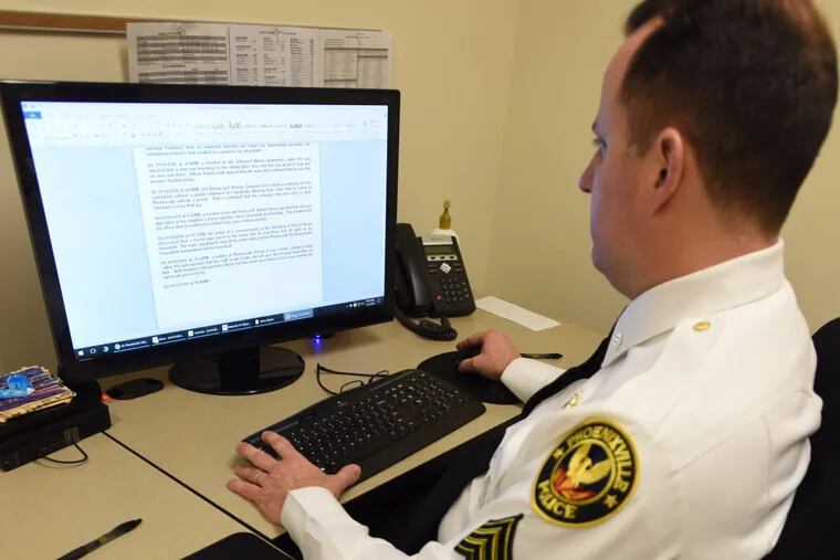 Phoenixville Police Sgt. Joe Nemic writes the department’s police blotter.