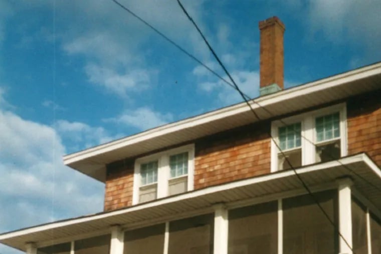 The top floor of the house at 16th Street and Central Avenue in Ocean City, N.J., that the author's grandparents bought for $35,000 in 1977.