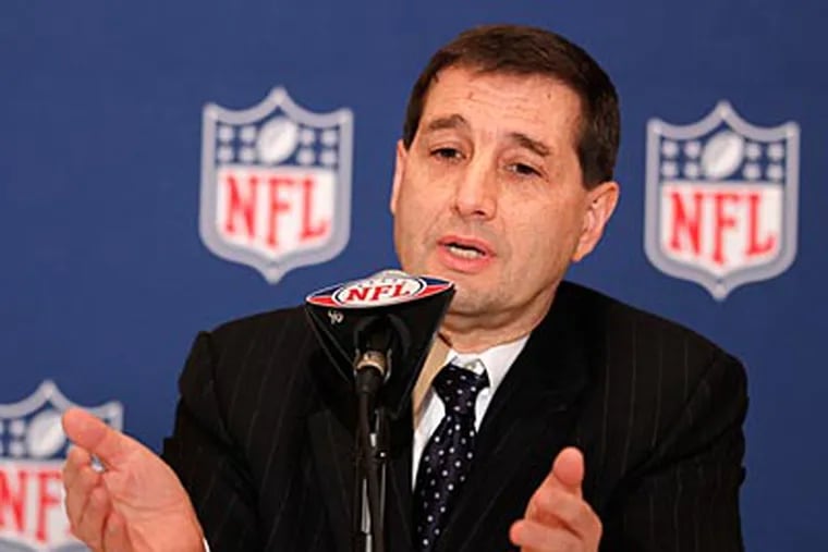 Jeff Pash, general counsel for the NFL, and the league are entering a critical period in the lockout. (Gerald Herbert/AP)
