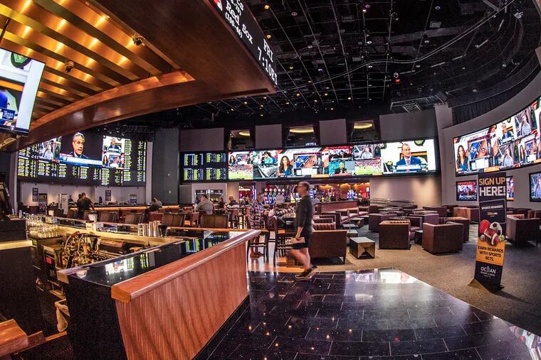 A view of the Sportbook area at Ocean Resort Casino in Atlantic City, during a lull in the action. A New York hedge fund that lent money to Atlantic City's Ocean Resort Casino is assuming ownership of it.
