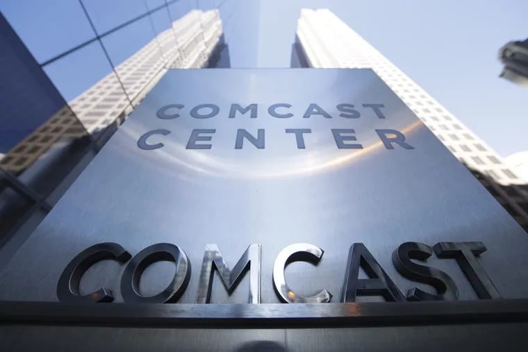 The Comcast Corp. headquarters in Center City.