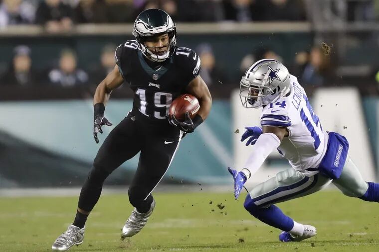 New Eagles wide receiver Golden Tate went 3-1 against New Orleans in his time with Detroit and scored a touchdown each time he played the Saints.